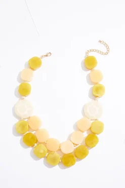 Thick Lucite Necklace