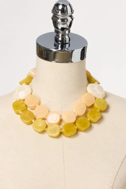 Thick Lucite Necklace