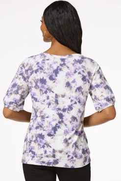 Tie Dye French Terry Top