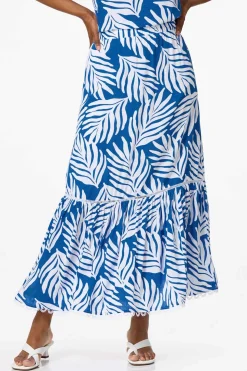 Tiered Palm Leaf Skirt