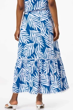 Tiered Palm Leaf Skirt