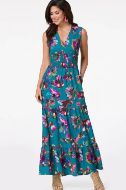 Tiered Smocked Waist Dress