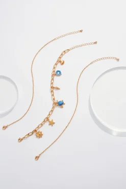 Tropical Charm Anklet Set
