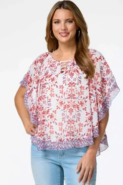 Twin Floral Capelet