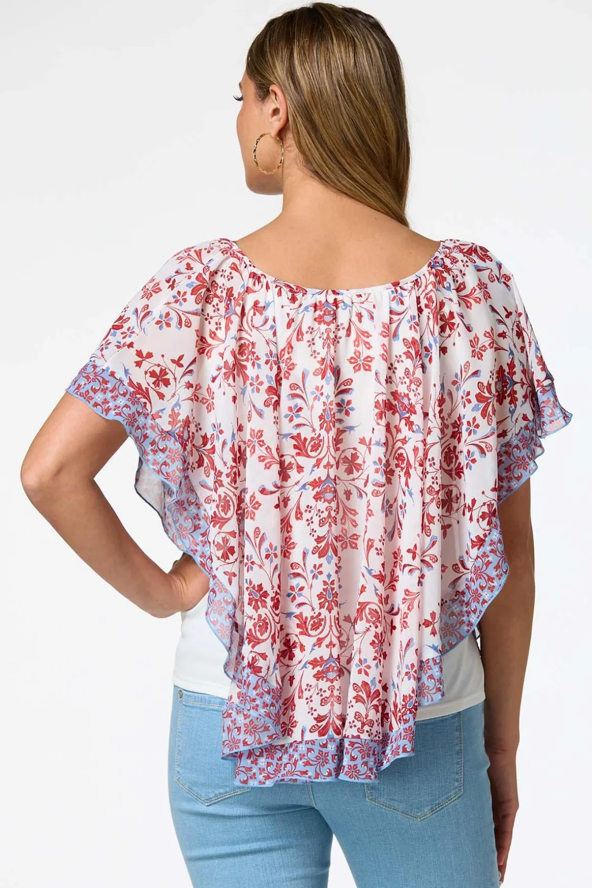 Twin Floral Capelet