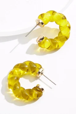 Twist Hoop Earrings