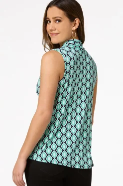 Twisted Sea Green Tank