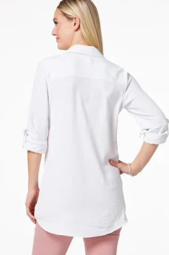 Utility Button Down Tunic