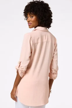 Utility Button Down Tunic