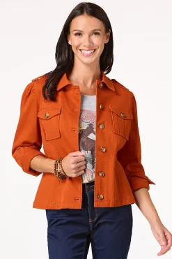Utility Puff Sleeve Jacket