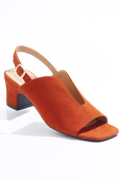 V- Vamp Slingback Heels