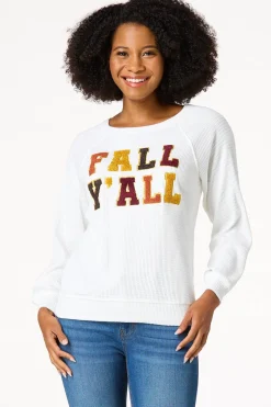 Waffled Fall Y ` All Top