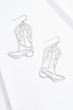 Western Boot Icon Earrings