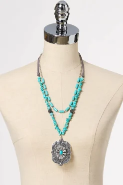 Western Pendant Necklace