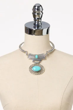 Western Pendant Necklace Set