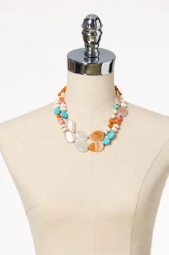Western Stones Layered Necklace