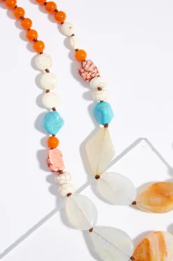 Western Stones Layered Necklace