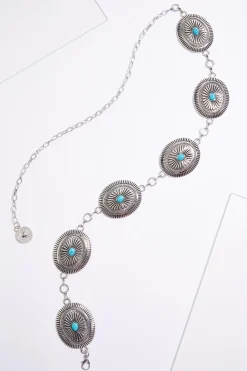 Western Turquoise Chain Belt