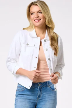 White Denim Jacket
