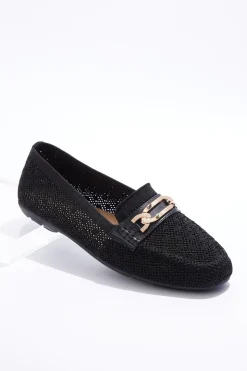Wide Width Flyknit Moccasin Flats