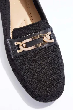 Wide Width Flyknit Moccasin Flats