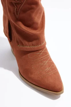 Wide Width Hooded Western Tall Boots