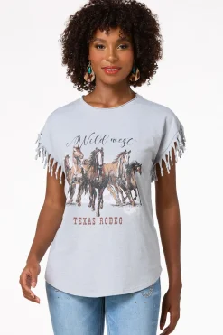 Wild West Fringe Tee