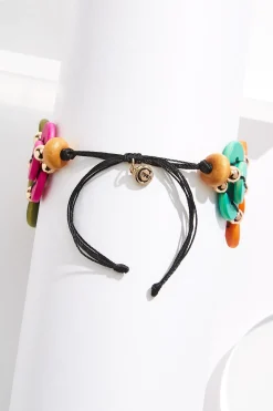 Wood Pull- String Bracelet