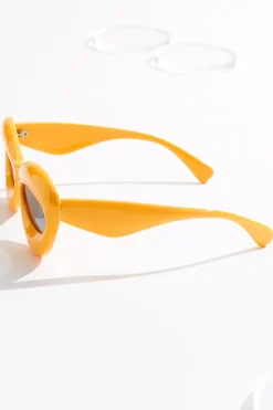 Yellow Bubble Sunglasses